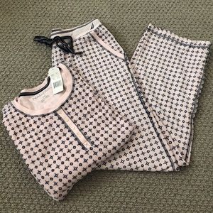 New nautica soft pajama set